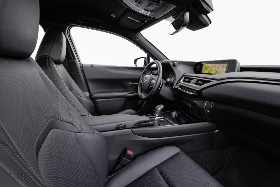Интерьер Lexus UX300e 2020 года  (WW) (фото 56 из 62)
